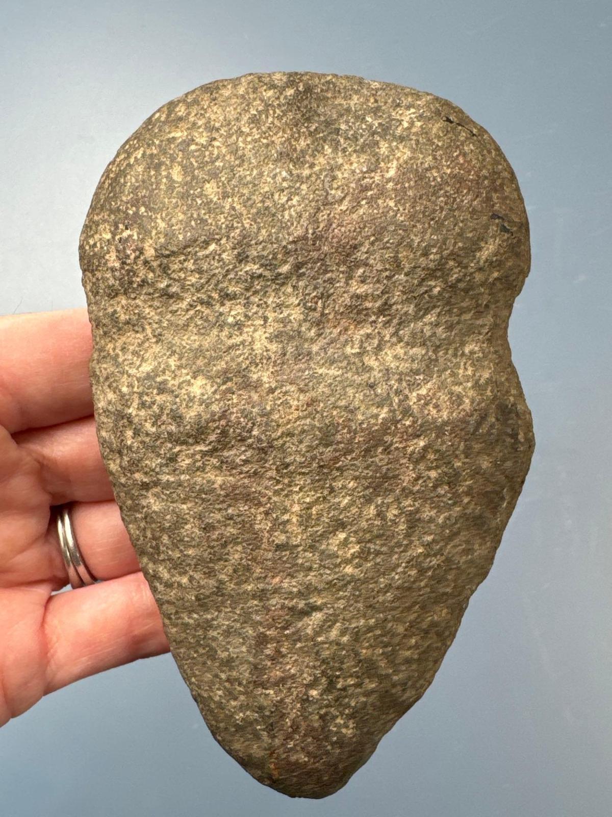 5" Axe, 3/4 Groove, Found in Freehold, New Jersey, Ex: Ted Knieriem