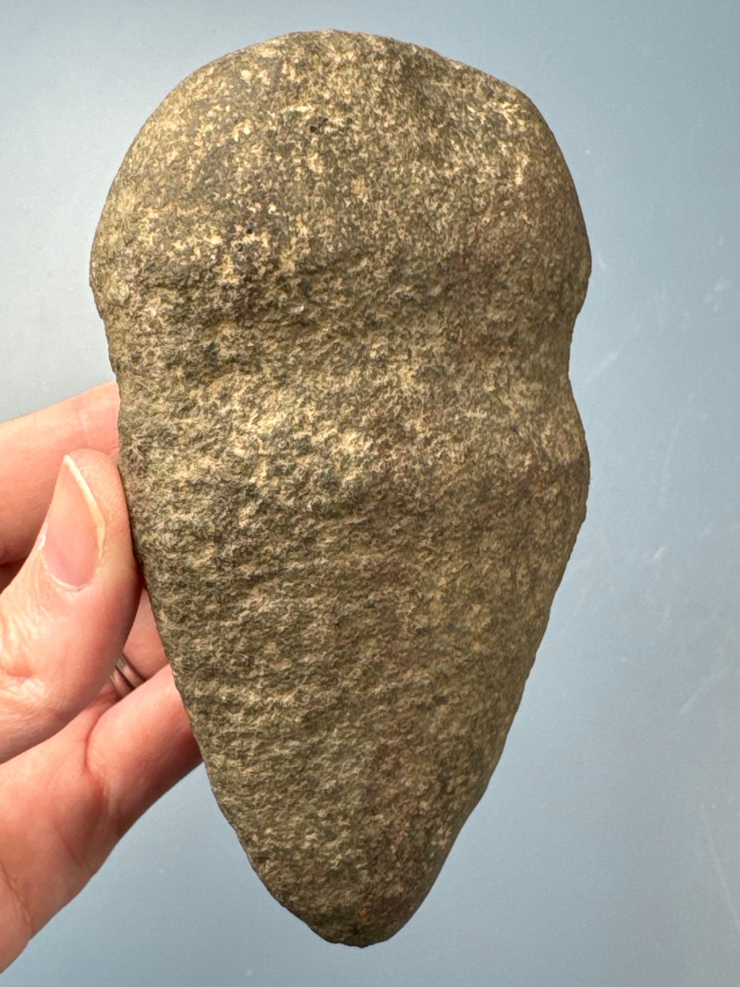 5" Axe, 3/4 Groove, Found in Freehold, New Jersey, Ex: Ted Knieriem