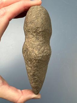 5" Axe, 3/4 Groove, Found in Freehold, New Jersey, Ex: Ted Knieriem