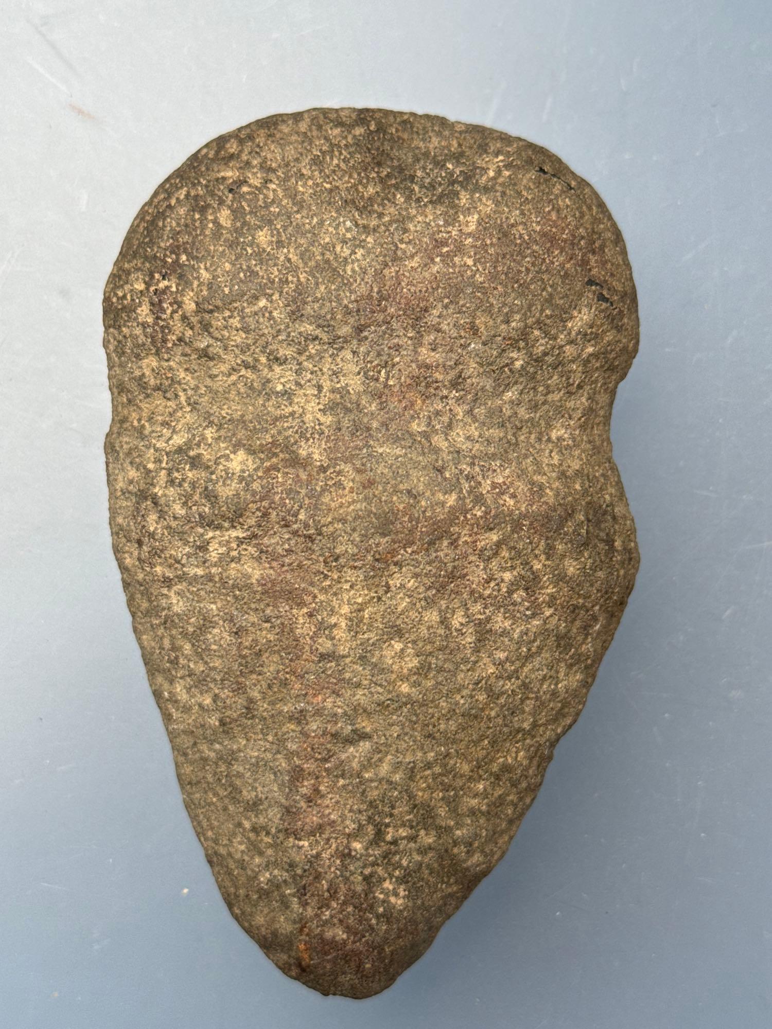 5" Axe, 3/4 Groove, Found in Freehold, New Jersey, Ex: Ted Knieriem