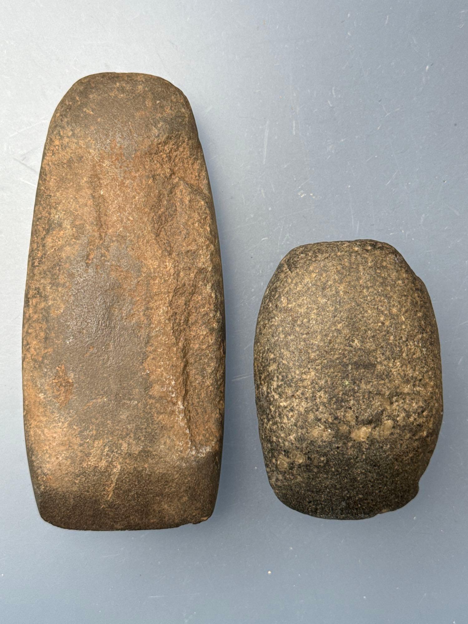 Pair of Celts, Longest is 4 7/8", x1 Sonny Delong and x1 Lehigh Co., PA, Ex: Ted Knieriem