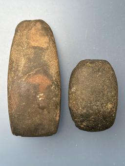 Pair of Celts, Longest is 4 7/8", x1 Sonny Delong and x1 Lehigh Co., PA, Ex: Ted Knieriem