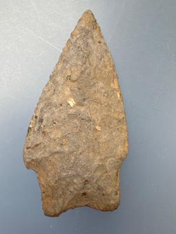 2 1/2" Rhyolite Piedmont Point, Nice Condition, Found along the Lower Susquehanna River