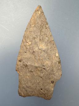 2 1/2" Rhyolite Piedmont Point, Nice Condition, Found along the Lower Susquehanna River
