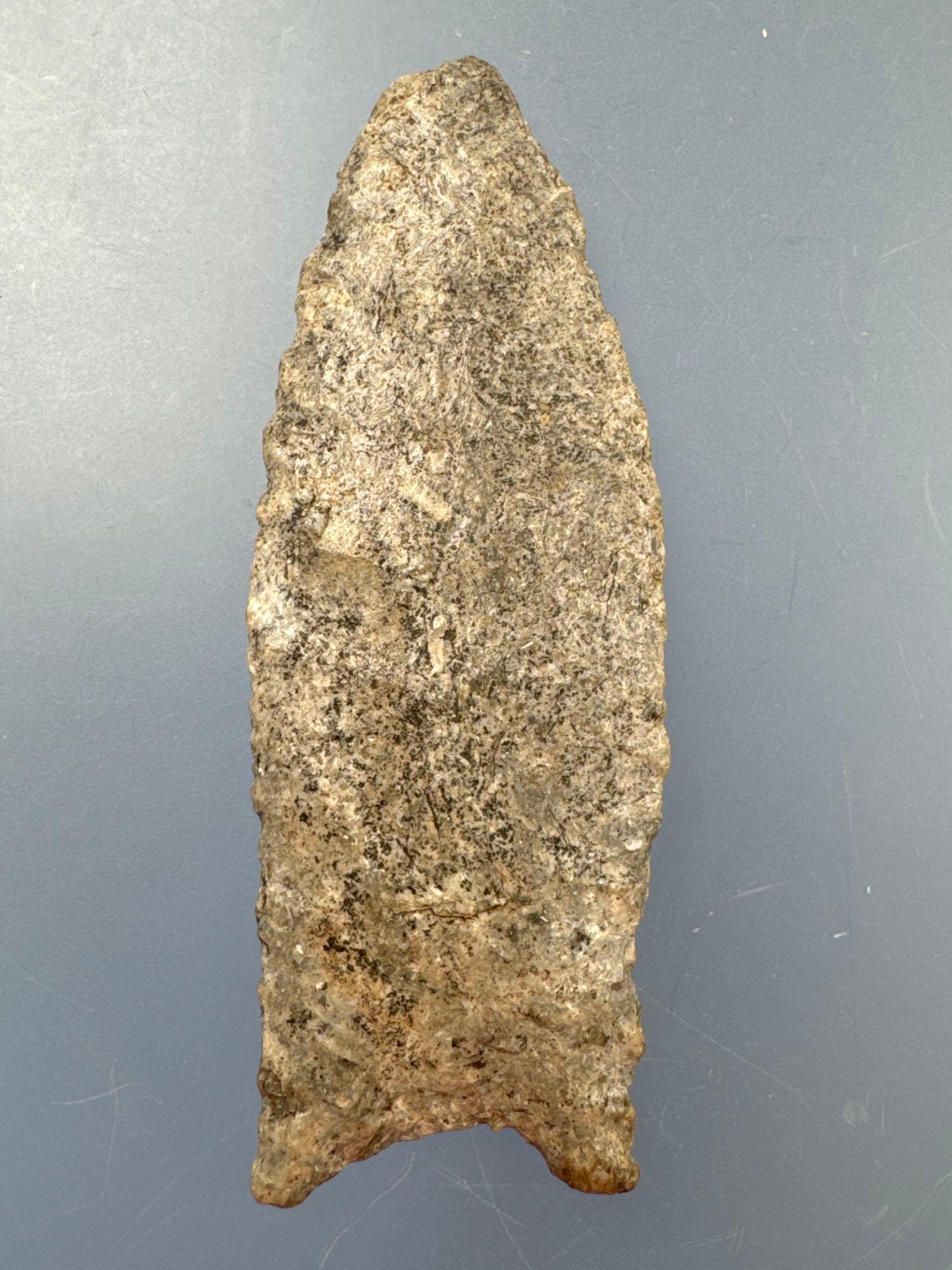 RARE 2 13/16" Fluted Paleo Clovis, Found in Greenwood Co., Kansas by Terry Miller