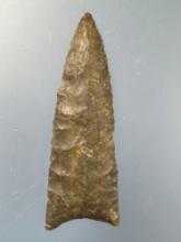 FINE 2 1/2" Plainview Paleo Point, Incredible Flaking, Found in Greenwood Co., Kansas