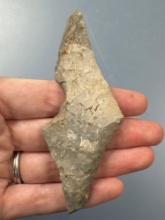 3 11/16" Harahey Knife, Ancient Nick, Found in Greenwood Co., Kansas by Terry Miller