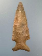 1 1/4" Gem Bird Point, Edwards Arrowhead, Found in Greenwood Co., Kansas by Terry Miller