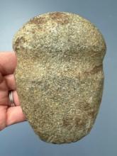 4 1/2" Polished Axe, Full Groove, Found in Berks Co., Pennsylvania, Ex: Ted Knieriem