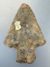Classic 2 1/6" Rhyolite Perkiomen, Found near Ortanna, Adams Co., Pennsylvania by Paul Fissel