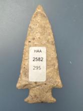 SUPERB 3" Hardin Point, Found in Illinois, Great Condition and Nice Form, Ex: Harold Sexton