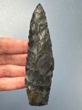 GREAT 4 1/4" Heavy Duty Point, Coshocton Chert, Found in Ohio, Ex: Harold Sexton
