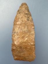 2 7/8" River Polished Lanceolate Blade, Found in Greenwood Co., Kansas, Ex: Terry Miller