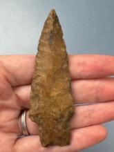 WOW 3 5/16" River-Stained Point, Found in Tennessee, Nice Example
