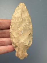 4" Large Stemmed Point, Found in Midwestern, US