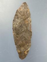 NICE 3" Paleo Crescent Knife, Found in NE Kansas by Terry Miller