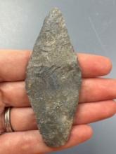 RARE 3 1/8" Harahey Knife, Beveled, Found in NE Kansas by Terry Miller