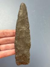 LARGE 5 1/2" Alberta Point, Rare, Found in Greenwood Co., Kansas by Terry Miller