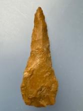 FINE 3" Jasper Drill, Found in Lehigh Co., Pennsylvania, Ex: T. Madeira
