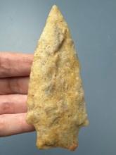 SUPERB 3 7/8" Semi-Translucent Colorful Quartzite Savannah River, Found in Maryland, Ex: Brzoski