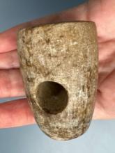 2 1/4" Vasiform Pipe, Found in New York Great Lakes Region, Complete Example