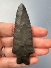 NICE 3 1/4" Coshocton Chert Heavy Duty Point, Found in Ohio
