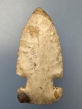 NICE 2 1/2" Flintridge Thebes, Found in Scotia Co., Ohio, Ex: Vandergrift