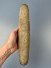 PERFECT 12 1/2" Pestle, Symmetrical, Found in Talbot Co., Maryland, Ex: Vandergrift
