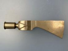 MODERN 7 5/8" Pipe Tomahawk Head