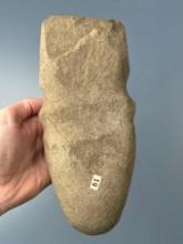 RARE 9" Double Grooved Axe, Found in Chestertown along the Chester River, Queen Annes Co., Maryland