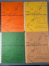 Volumes 1-4 Robert Bell's Guide to ID of American Indian Projectile Points