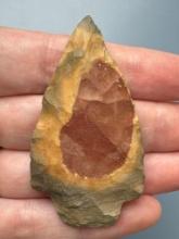 WOW 2 3/8" Bulls-Eye Horse Creek Chert Pickwick, Found in Hardin Co., Tennessee, Ex: Jim Spears