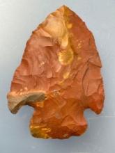 WOW 2 3/16" Horse Creek Chert Corner Notch, Found in Hardin Co., Tennessee, Ex: Jim Spears