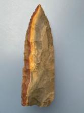 3 1/8" BEST of Horse Creek Chert Knife, COLORFUL, Found in Hardin Co., Tennessee, Ex: Jim Spears