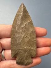 THIN3 3/8" Dovetail, Heavy Patina, Found in Illinois, Ex: H.W. Tieman Collection, Vandergrift