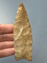 HIGHLIGHT 4 1/16" River-Polished Plainview Paleo Point, Found in Kay Co., Oklahoma Along Arkansas Ri