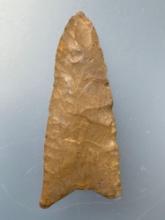 FINE 2 3/8" Allen Paleo Point, Nice Example, Found in Fall River, Greenwood Co., Kansas by Terry