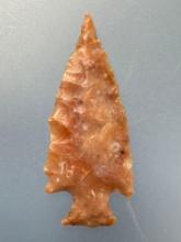 NICE 1 1/8" Rockwall Point, Found in Leavenworth Co., Kansas by Terry Miller