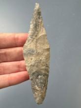 LARGE and FINE 4 3/16" Harahey Knife, Multi-Toned, Found in Greenwood Co., Kansas by Terry Miller