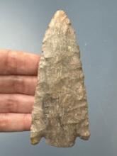 6" River Polish Point, Snapped Base, Found in Greenwood Co., Kansas by Terry Miller