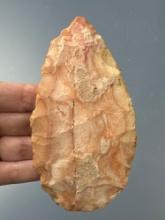 WOW 4 7/8" Colorful Pink and White Blade, Knife, Found in Greenwood Co., Kansas by Terry Miller
