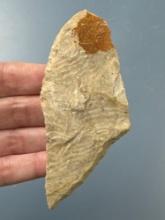 4" Beveled Harahey Knife, Found in Greenwood Co., Kansas by Terry Miller