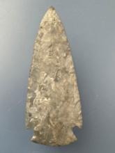 BEST of BEST 3 1/16" Williams Corner Notch, PAPER THIN, Found in Greenwood Co., Kansas