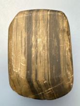 Nice 2 3/4" Banded Slate Celt, Polished, Found in Ohio, Ex: Croteau Collection