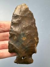 3 13/16" Sonora Hopewell Point, Found in Ohio, Ex: Croteau Collection