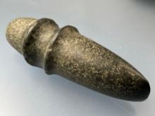 HIGHLIGHT Best of Best 9 5/8" Hohokam Axe, Raised Ridges, Found in Arizona, SITS ON END