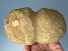5 3/4" Double Bitted Full Groove Axe, Found in Sussex Co., Delaware, Ex: Vandergrift
