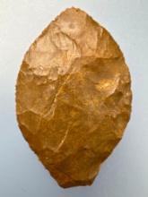 1 13/16" Jasper, Possible Paleo, Found in Berks Co., Pennsylvania, Ex: Charlie Eckman, T. Madeira