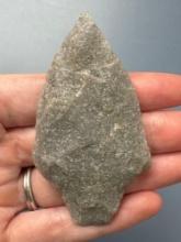 FINE 3" Quartzite Virginville Point, Found Along Delaware River in Pennsylvania,