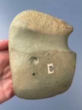 NICE 5 1/2" Axe, 3/4 Grooved, Polished, Found in Crumpton, Chester River in Queen Anne Co.,
